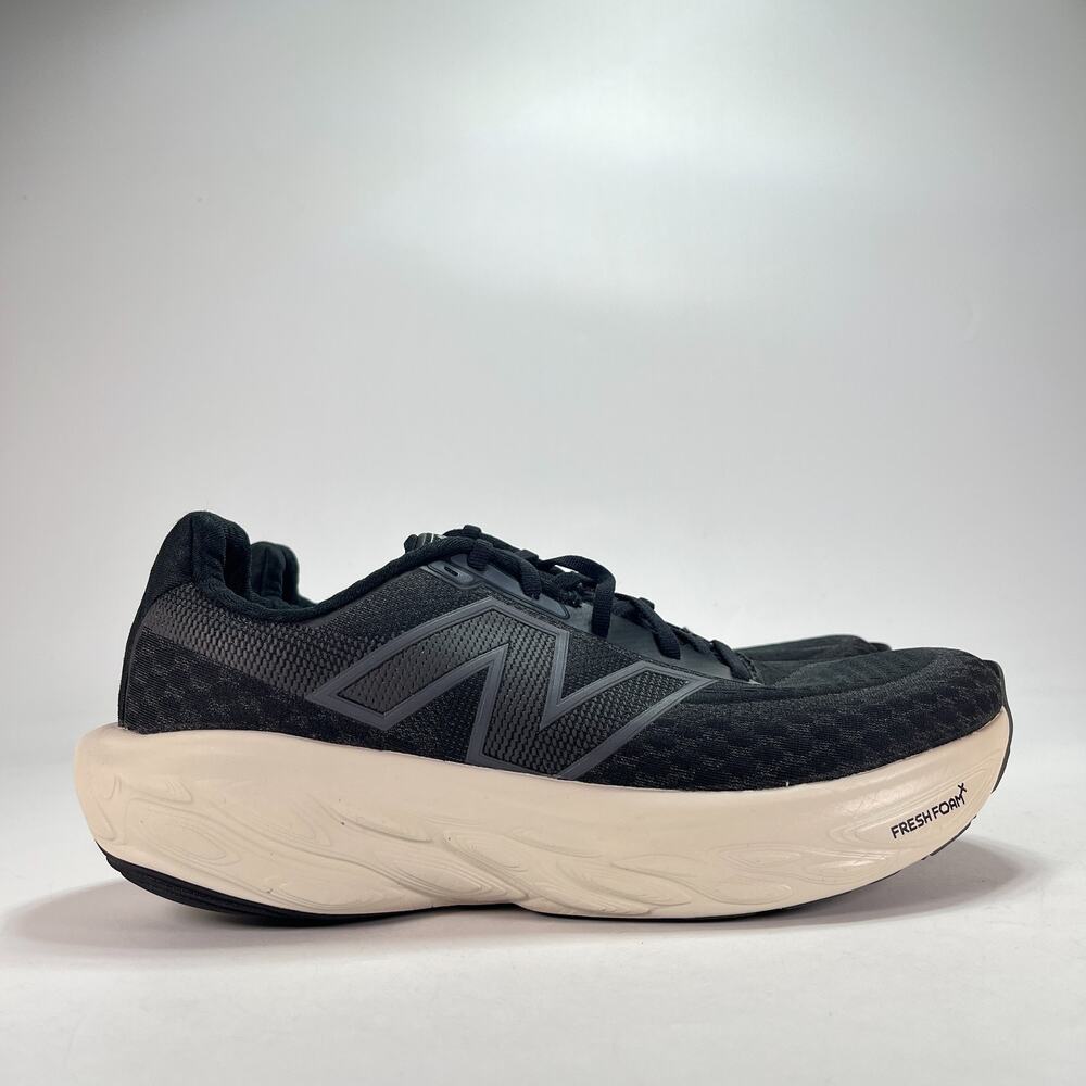New Balance Fresh Foam X 1080v14 Black Magnet Road Running Shoes Men's Size 11.5